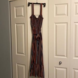 Striped Summer Maxi Dress
